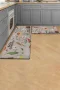Valerine Life Mutfak Yolluğu Halısı Bon Appetit Afiyet Olsun Krem Renk Tezgah Önü Paspası İkili Kilim Takımı Döküntülere Estetik Çözüm Matı