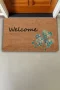 Valerine Life İyi Şans Yoncası Welcome Kapı Önü Paspası 45x70cm