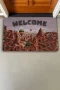 Valerine Life Kapadokya, Peri Bacaları ve Balon Temalı Welcome Kapı Önü Paspası 45x70cm