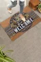 Valerine Life Kaplan Figürlü Welcome Kapı Önü Paspası 45x70cm