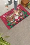 Valerine Life Noel Babalı Yılbaşı Tabelası Welcome Kapı Önü Paspası 45x70cm