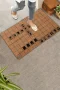 Valerine Life Scrabble Welcome Home Kişiye, İsme ve Aileye Özel Family Kapı Önü Paspası 45x70cm