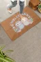 Valerine Life Sevimli Baykuş Çifti Welcome Kapı Önü Paspası 45x70cm