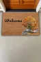 Valerine Life Sonbahar Çınar Ağacı Welcome Kapı Önü Paspası 45x70cm