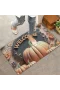 Valerine Life Turuncu Bal Kabağı Welcome Kapı Önü Paspası 45x70cm