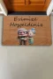 Valerine Life Up Sevimli Yaşlı Çifti Evimize Hoş Geldiniz Kapı Önü Paspası 45x70cm