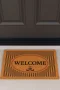 Valerine Life Velür Coco Dokulu Welcome Hoş Geldiniz Kapı Önü Dış Mekan Paspası 45x70cm 27YCM260103
