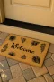 Valerine Life Velür Coco Dokulu Welcome Hoş Geldiniz Kapı Önü Dış Mekan Paspası 45x70cm 27YCM260114