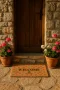 Valerine Life Velür Coco Dokulu Welcome Hoş Geldiniz Kapı Önü Dış Mekan Paspası 45x70cm 27YCM260117