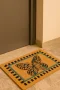 Valerine Life Velür Coco Dokulu Welcome Hoş Geldiniz Kapı Önü Dış Mekan Paspası 45x70cm 27YCM260126