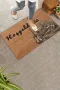 Valerine Life Viyola ve Baterili Hoş Geldiniz Kapı Önü Paspası 45x70cm