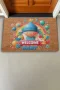 Valerine Life Yeni Doğan Balonlu Welcome Hoş Geldin Bebek Kapı Önü Paspası 45x70cm