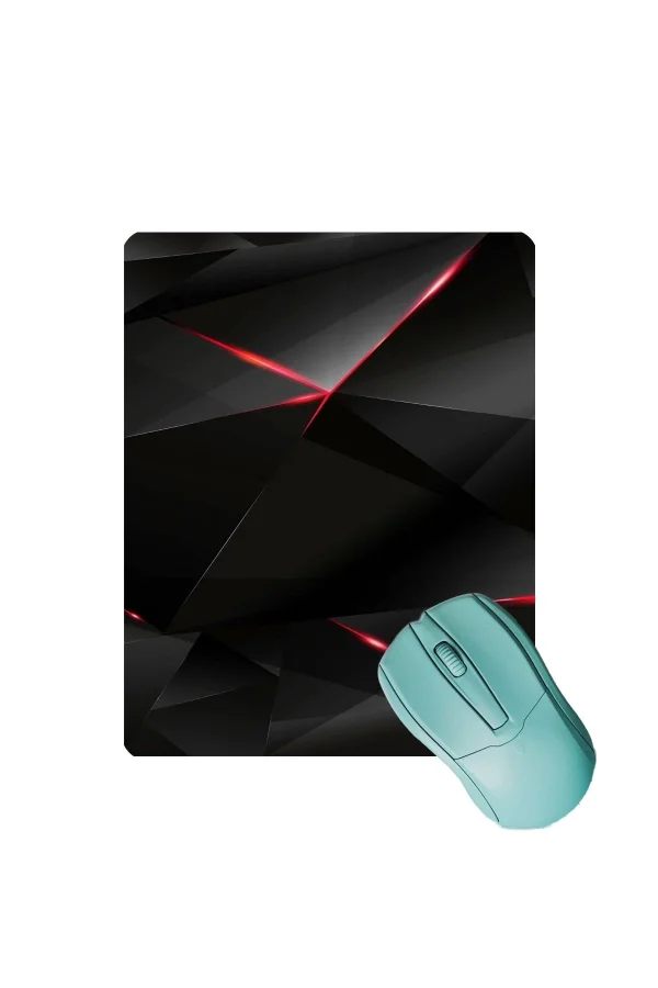 SonicTouch Siyah Kaydırmaz Gaming Oyuncu Masaüstü Dikişsiz Mouse Pad 17x21cm