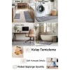 Valerine Life Mutfak Yolluğu Halısı Siyah Kitchen Tezgah Önü Paspası İkili Kilim Takımı Döküntülere Estetik Çözüm Matı