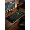 SonicTouch UltraGrand Siyah ve Neon Yeşili Kartal Dikişsiz Xxl Gaming Oyuncu Masaüstü Klavye Mouse Pad 40x90Cm