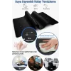 SonicTouch UltraGrand Siyah ve Neon Yeşili Kartal Dikişsiz Xxl Gaming Oyuncu Masaüstü Klavye Mouse Pad 40x90Cm