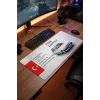SonicTouch Kişiye isme Tofaş Şahin Doğan Araca Özel Fotoğraflı XXL Dikişsiz Gamer Arabalı Klavye Mousepad 40x90cm