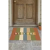Valerine Life Retro WELCOME Dijital Baskılı Ev Ofis İşyeri Kapı Önü Dış Paspası 45x70cm