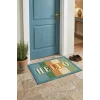 Valerine Life HELLO Retro Tipografi Dijital Baskılı işyeri Ev Ofis Kapı Önü Dış Paspası 45x70cm