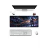 SonicTouch Evren Savaşçısı Samuray Dikişsiz Pürüzsüz Sıvı Geçirmez XXL Gamer Klavye Mousepad 40x90cm