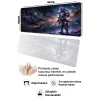 SonicTouch Evren Savaşçısı Samuray Dikişsiz Pürüzsüz Sıvı Geçirmez XXL Gamer Klavye Mousepad 40x90cm