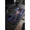 SonicTouch Evren Savaşçısı Samuray Dikişsiz Pürüzsüz Sıvı Geçirmez XXL Gamer Klavye Mousepad 40x90cm