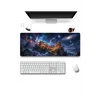 SonicTouch Kozmik Çin Tapınağı Dikişsiz Pürüzsüz Sıvı Geçirmez XXL Gamer Klavye Mousepad 40x90cm