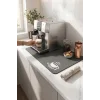 Valerine Life Kahve Makinesi Matı Su Geçirmez Kaymaz Yıkanabilir Çaycı, Çay Espresso Makinesi Pad 35x45cm 27KHD240111