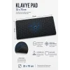 SonicTouch Neon Hex Mavi Siyah Kaymaz Taban Pürüzsüz Yüzey Dikişsiz Gamer Klavye Mouse Pad 32x70cm