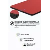 SonicTouch Kozmik Ay Manzarası Mavi Turuncu Kaymaz Dikişsiz Pürüzsüz Gamer Mouse Pad17x21cm