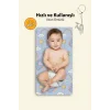 MAtGo Baby Gökkuşağı Bebek Alt Açma Matı Minderi Yıkanır Sıvı Geçirmez Bakım Pad Örtüsü 35x65cm 2 Adet