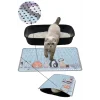 MatGo Pati Kedi Kumu Matı Çift Katlı Sıvı Geçirmez Kaymaz Elekli Yıkanabilir Kedi Tuvaleti Paspası 40x60cm