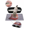 MatGo Pati Kedi Kumu Matı Çift Katlı Sıvı Geçirmez Kaymaz Elekli Yıkanabilir Kedi Tuvaleti Paspası 40x60cm