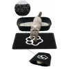MatGo Pati Kedi Kumu Matı Çift Katlı Sıvı Geçirmez Kaymaz Elekli Yıkanabilir Kedi Tuvaleti Paspası 40x60cm