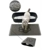 MatGo Pati Kedi Kumu Matı Çift Katlı Sıvı Geçirmez Kaymaz Elekli Yıkanabilir Kedi Tuvaleti Paspası 40x60cm
