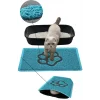 MatGo Pati Kedi Kumu Matı Çift Katlı Sıvı Geçirmez Kaymaz Elekli Yıkanabilir Kedi Tuvaleti Paspası 40x60cm