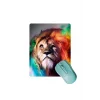 SonicTouch Aslan Desenli Kaydırmaz Gaming Oyuncu Masaüstü Dikişsiz Mouse Pad 17x21cm