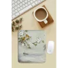 SonicTouch Bilek Destekli İki Keklik Gri Dikdörtgen Pürüzsüz Yüzey Dikişsiz Mouse Pad 18x22cm