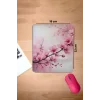 SonicTouch Bilek Destekli Japon Kiraz Çiçeği Dikdörtgen Pürüzsüz Yüzey Dikişsiz Mouse Pad 18x22cm