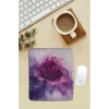 SonicTouch Bilek Destekli Mor Epik Gül Dikdörtgen Pürüzsüz Yüzey Dikişsiz Mouse Pad 18x22cm