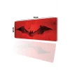 SonicTouch Yarasa Desenli Kırmızı Gamer Oyuncu Dikişsiz Sıvı Geçirmez Klavye Mouse Pad 32x70Cm