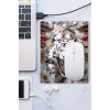 SonicTouch Çin Beyaz Kaplanı (White Tigger) Kaydırmaz Gaming Oyuncu Dikişsiz Mouse Pad17x21cm