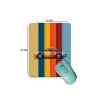 SonicTouch Renkli Araba Temalı Pürüzsüz Yüzey Kaymaz Taban Dikişsiz Kenar Gamer Oyuncu Mouse Pad 19x23cm