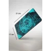 SonicTouch Fütüristik Yeşil Gaming Oyuncu Masaüstü Dikişsiz Mouse Pad Altlığı 17x21cm