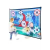SonicTouch Hedefe Atma Futbol Kalesi Çocuk Top Skor Oyun Matı Katlanabilir Yıkanabilir 100x140cm
