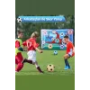 SonicTouch Hedefe Atma Futbol Kalesi Çocuk Top Skor Oyun Matı Katlanabilir Yıkanabilir 100x140cm