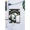 SonicTouch Huzur Vakti Dünya Temalı Pürüzsüz Yüzey Kaymaz Taban Dikişsiz Kenar Gamer Oyuncu Mouse Pad 19x23cm