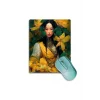 SonicTouch Japon Orman Perisi Kaydırmaz Gaming Oyuncu Dikişsiz Sarı Yeşil Mouse Pad17x21cm