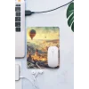 SonicTouch Kapadokya Temalı Pürüzsüz Yüzey Kaymaz Taban Dikişsiz Kenar Gamer Oyuncu Mouse Pad 19x23cm