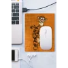 SonicTouch Kaplan Tigger Turuncu Renk Kaydırmaz Gaming Oyuncu Dikişsiz Mouse Pad17x21cm
